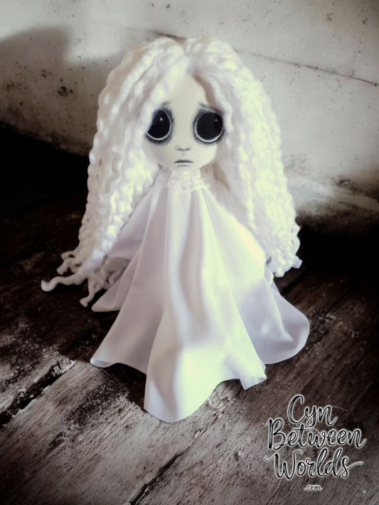15" Handmade Ghost Girl Doll