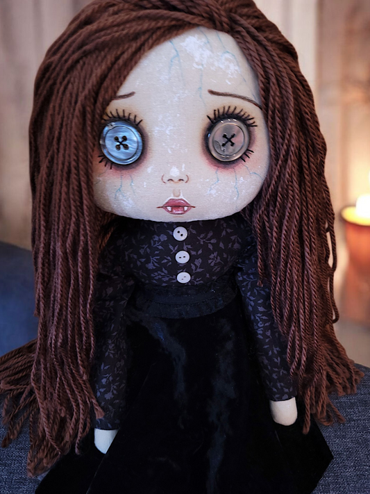 19" Handmade Vampire Child