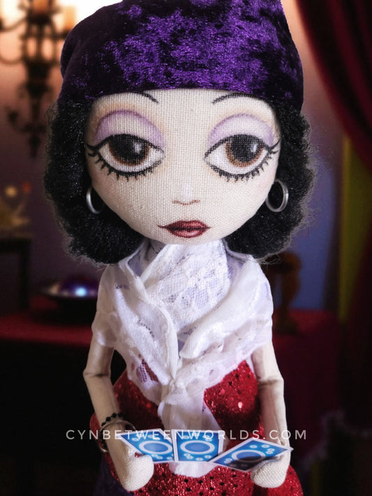 14" Fortune Teller Doll – Gothic Folk Art