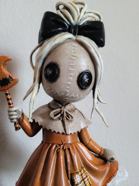 Samantha (Skirt) - A Moody Voodies Remembered Figurine - 9.5"