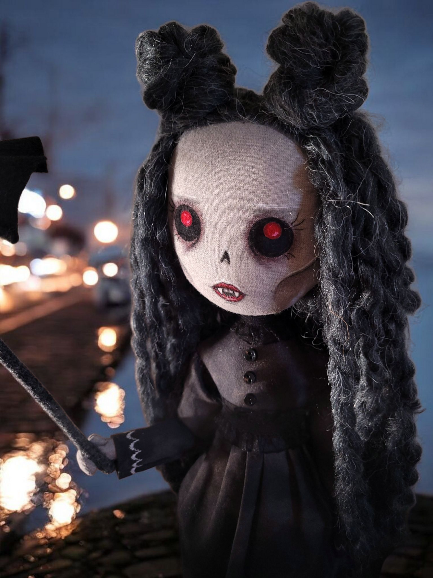 15" Handmade Vampire Doll