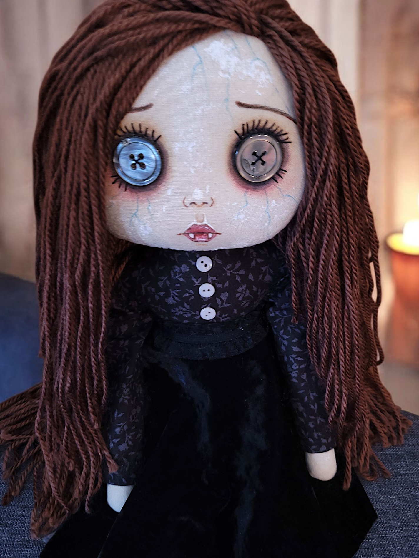 19" Handmade Vampire Child