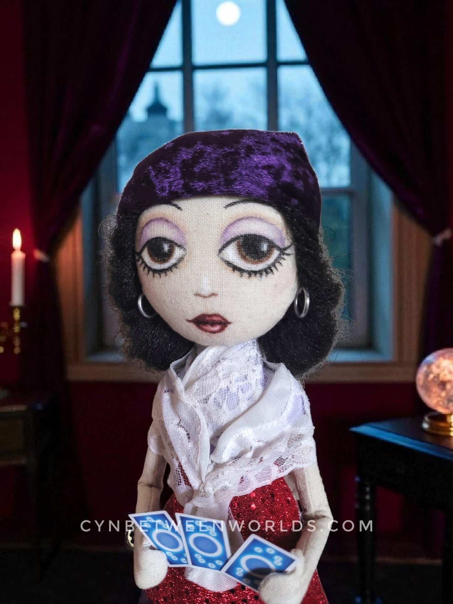 14" Fortune Teller Doll – Gothic Folk Art