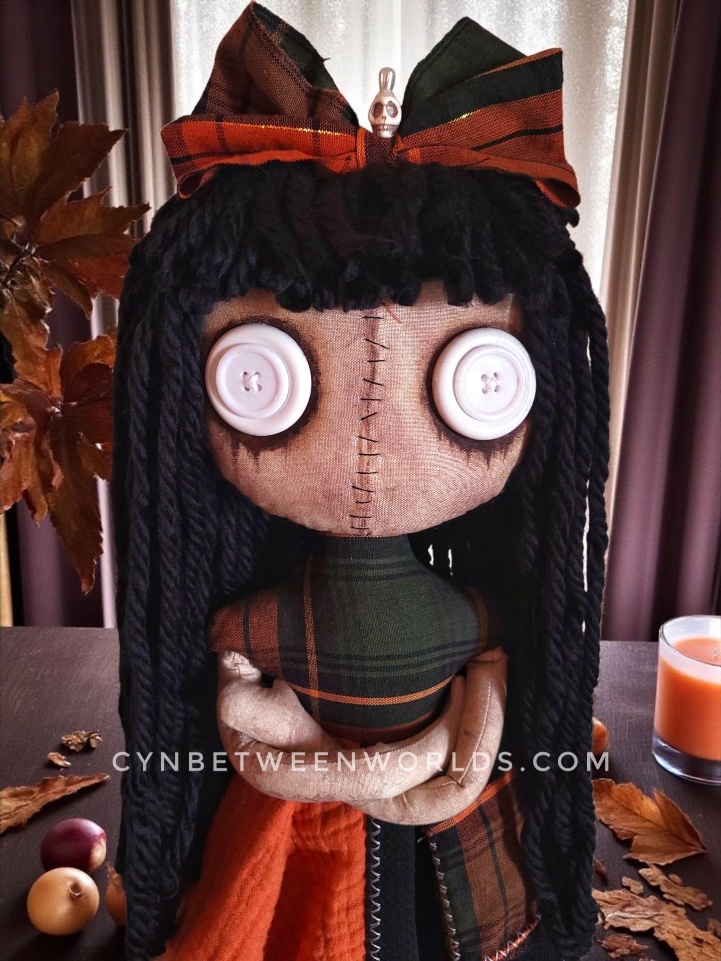19" Gothic Rag Doll