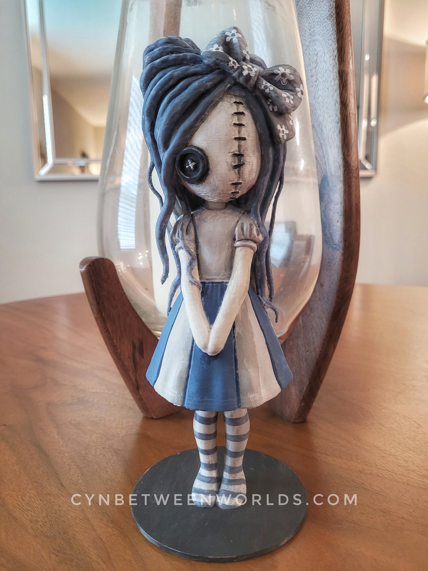 Wallflower - A Moody Voodies Remembered Figurine - 9.5"