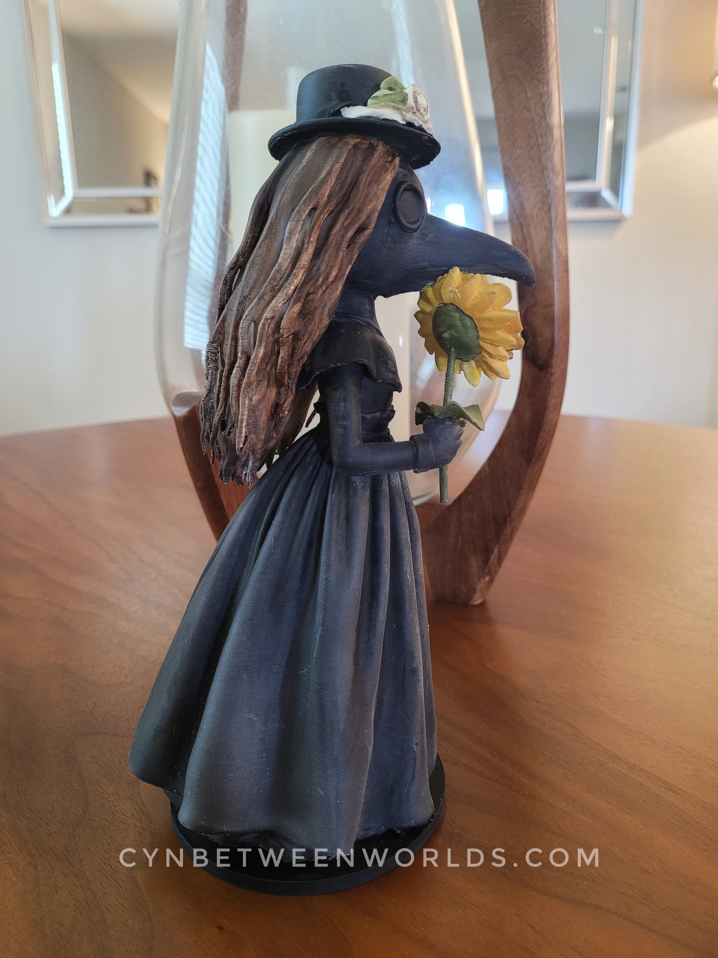 The Plague Doctor - A Moody Voodies Remembered Figurine 9.5"