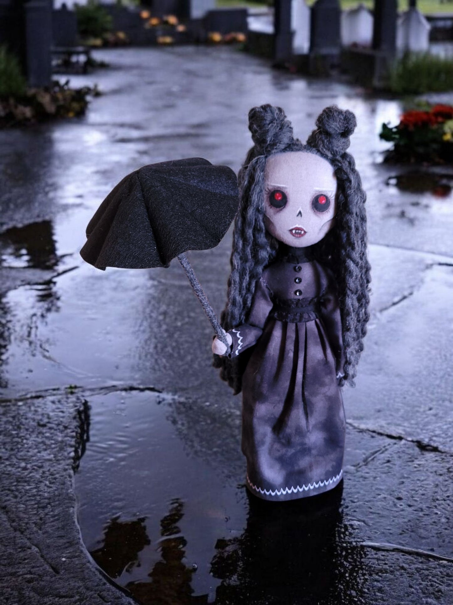 15" Handmade Vampire Doll
