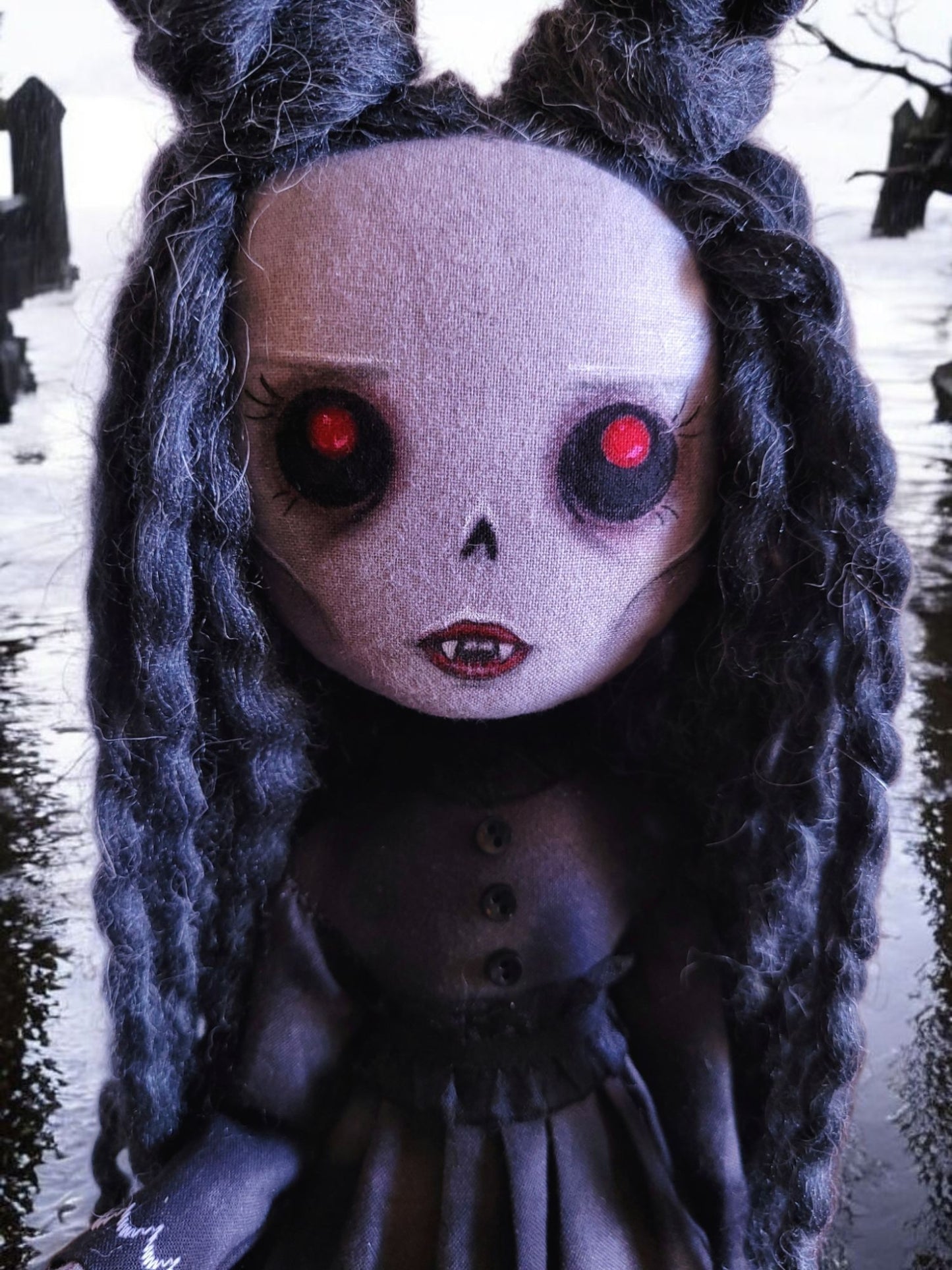 15" Handmade Vampire Doll
