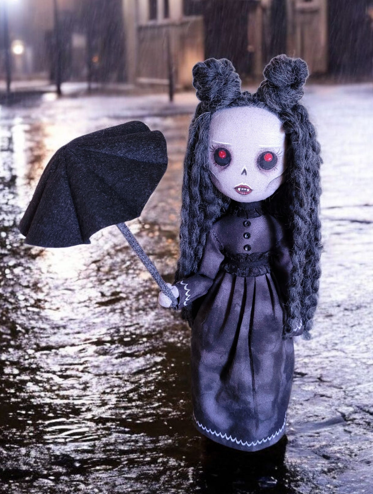 15" Handmade Vampire Doll